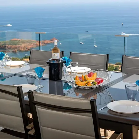 Charming Riviera For 8 Guests Pool & Sea View * Antheor-Cap-Roux